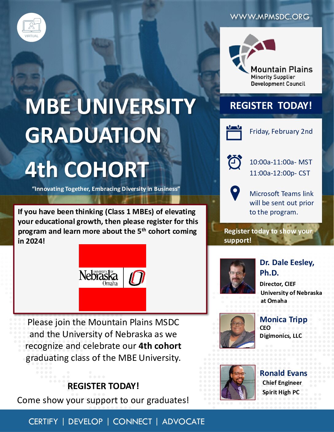 MBE University Graduation- 4th Cohort
